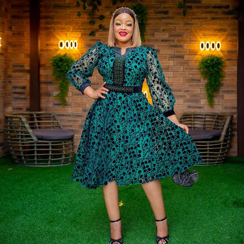 fashionable african dresses African Dresses | Akia African Print Summer Dress main image 1