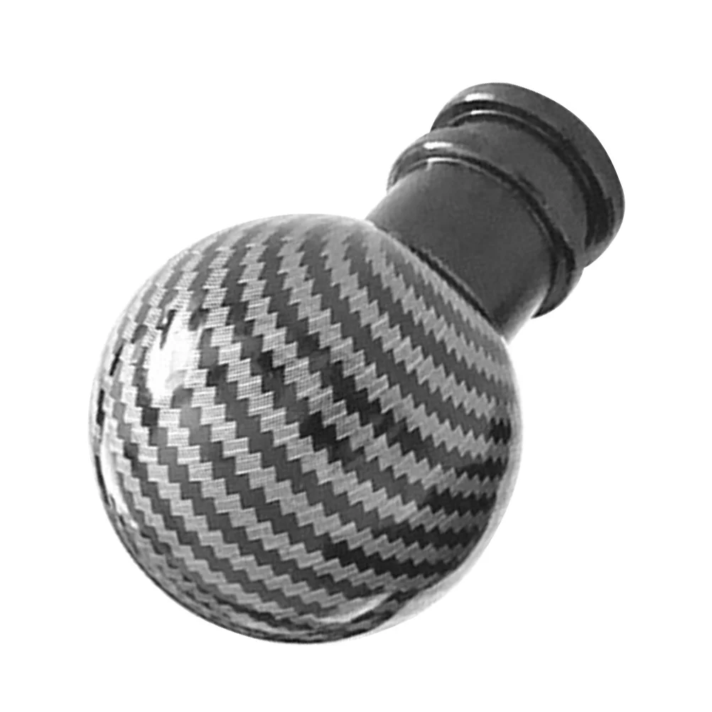 

Manual Car Shift Knob Carbon Fiber Design Universal Shifter Knob for Auto Transmission Stylish Personalized Long Lasting