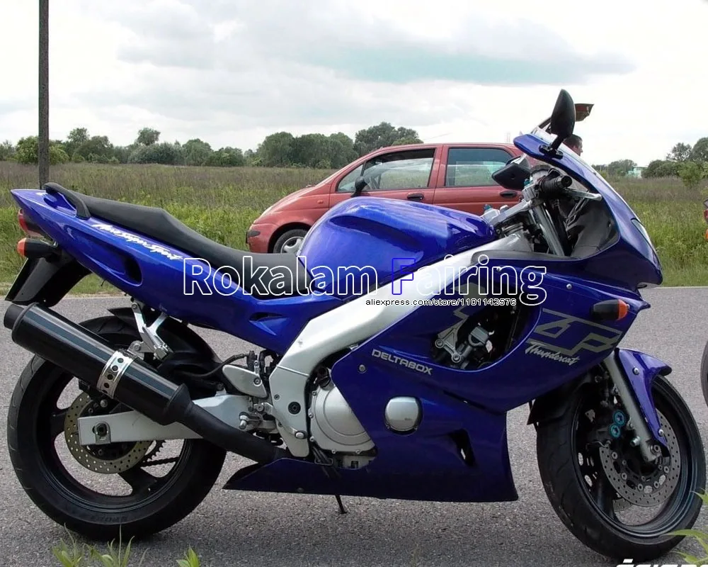 

Для Yamaha YZF600R Thunder Cat 97-07 YZF-600R 1997-2007 YZF600 R синий послепродажный комплект обтекателя для спортивного велосипеда (литье под давлением)