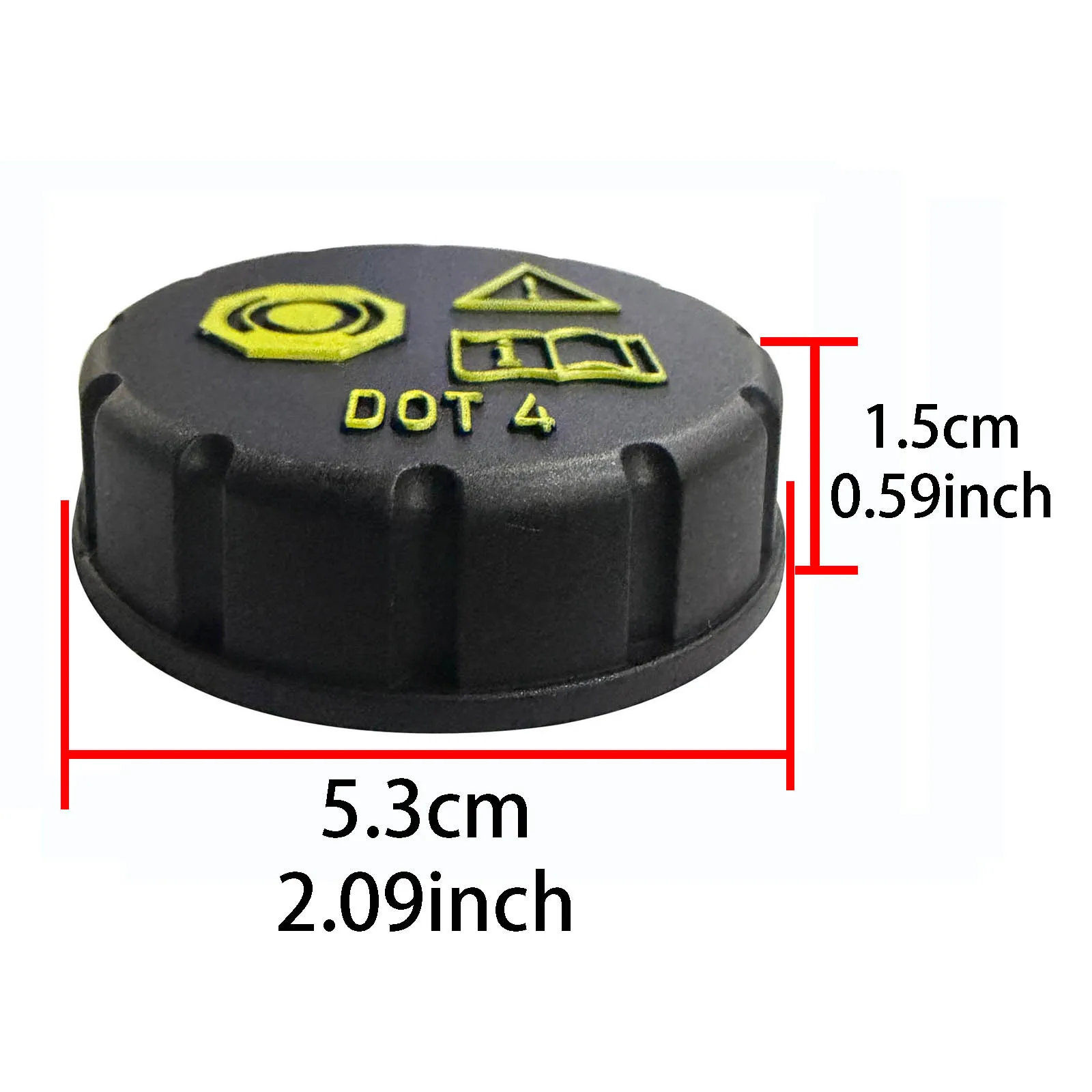 Brake Fluid Reservoir Cap For Seat Ibiza Leon Arona Cupra Ateca Bornor VW Golf Arteon Polo Tiguan ID T-Cross AUDI Skoda
