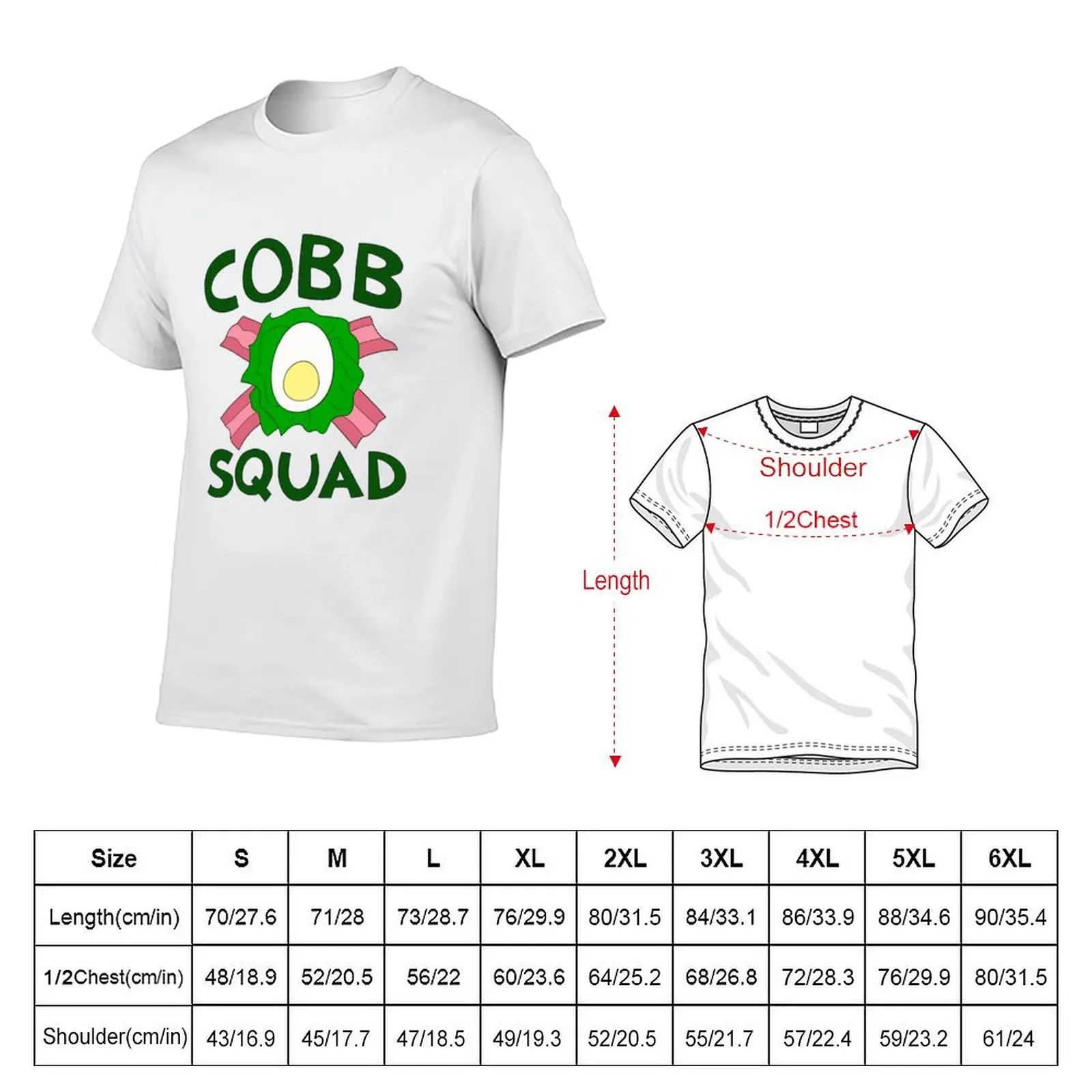 cobb squad T-Shirt t shirts cotton 100% t shirt man casual T-Shirt