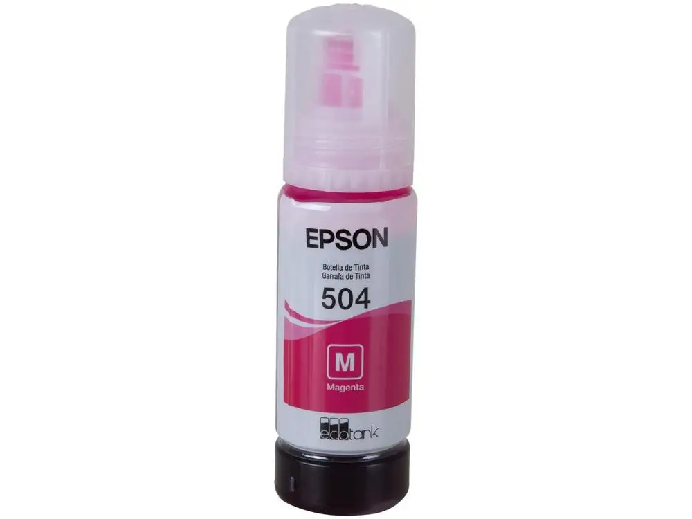 Epson T504 Magenta Original Refill Ink Bottle