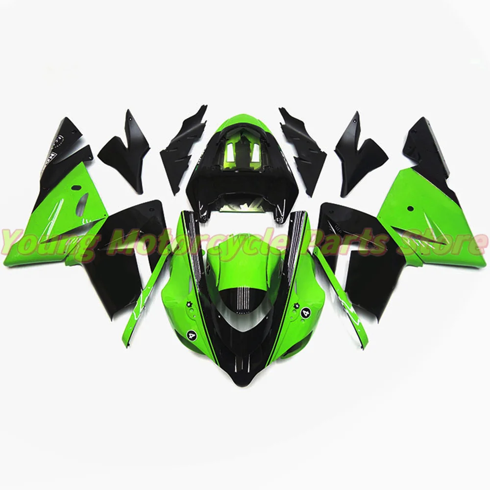 Motorcycle Fairing Exterior Accessories Suits For Kawasaki ZX-10R 2004 2005 3D Printed Racetrack Shell ZX10R Bodywork Set