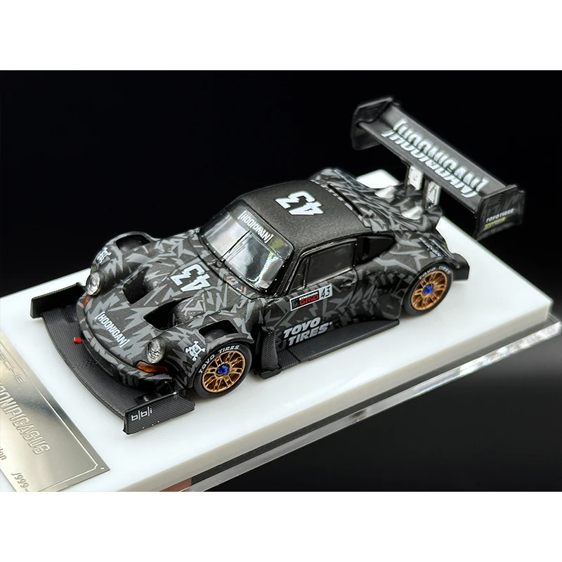 TOP In Stock 1:64 964 912 RSR Hoonipigasus 43 Diecast Diorama Car Model Collection Miniature Toys