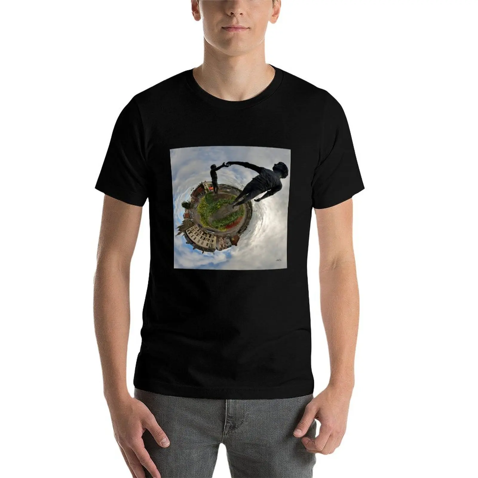 

Hands Across the Divide, Derry T-Shirt t shirts for man graphic funny man t shirt cotton high quality T-Shirt