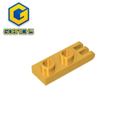 Gobricks GDS-M173 Hinge Plate 1 x 2 with 3 Fingers and Hollow Studs compatible with lego 4275 Assembles Building Blocks