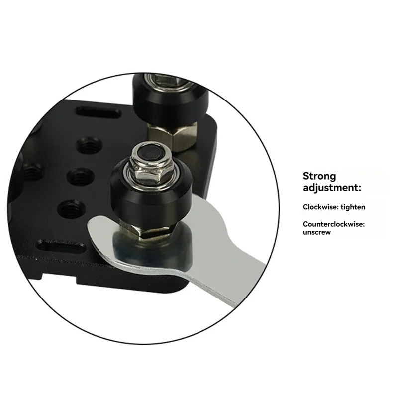 

Превосходный набор Gantry Plate с V-образным пазом, алюминиевые профили 2020, специальная направляющая пластина со шкивом для деталей 3D-принтера A