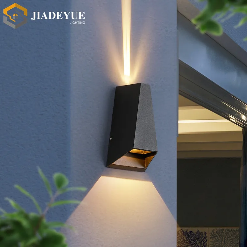 

LED Waterproof Wall Light IP65 Up and Down Glowing Aisle Wall Light Outdoor Staircase Creative Bedside Light Indoor Wall Light