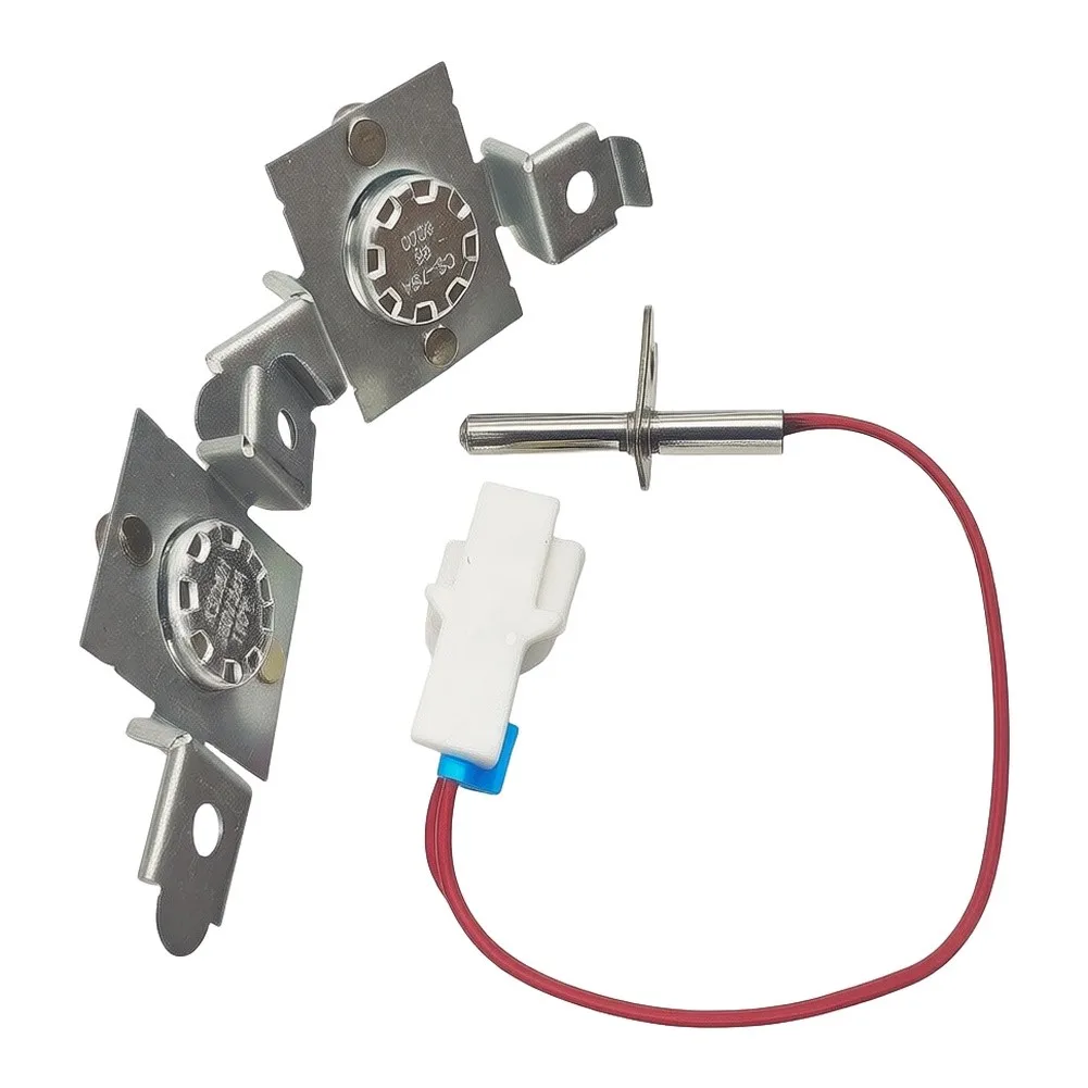 For Dryer Thermistor Kit Paired with Two High Limit Thermostats for Models Compatible with Part Numbers 1268206 and AP4441539