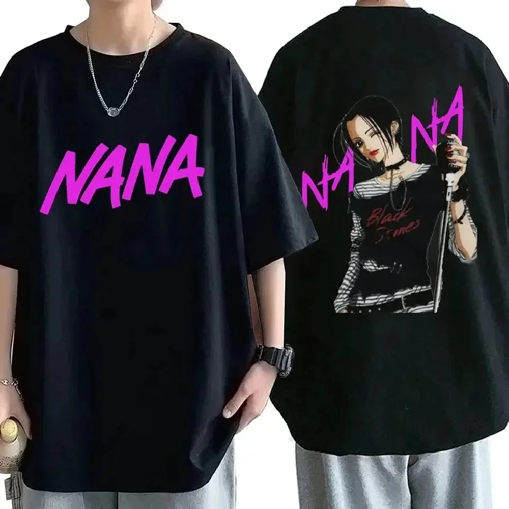 

Anime Nana Osaki Print T-shirts Men's Women's Short Sleeve Cotton Casual T-shirt Oversize Streetwear Clothes for Teens 72497