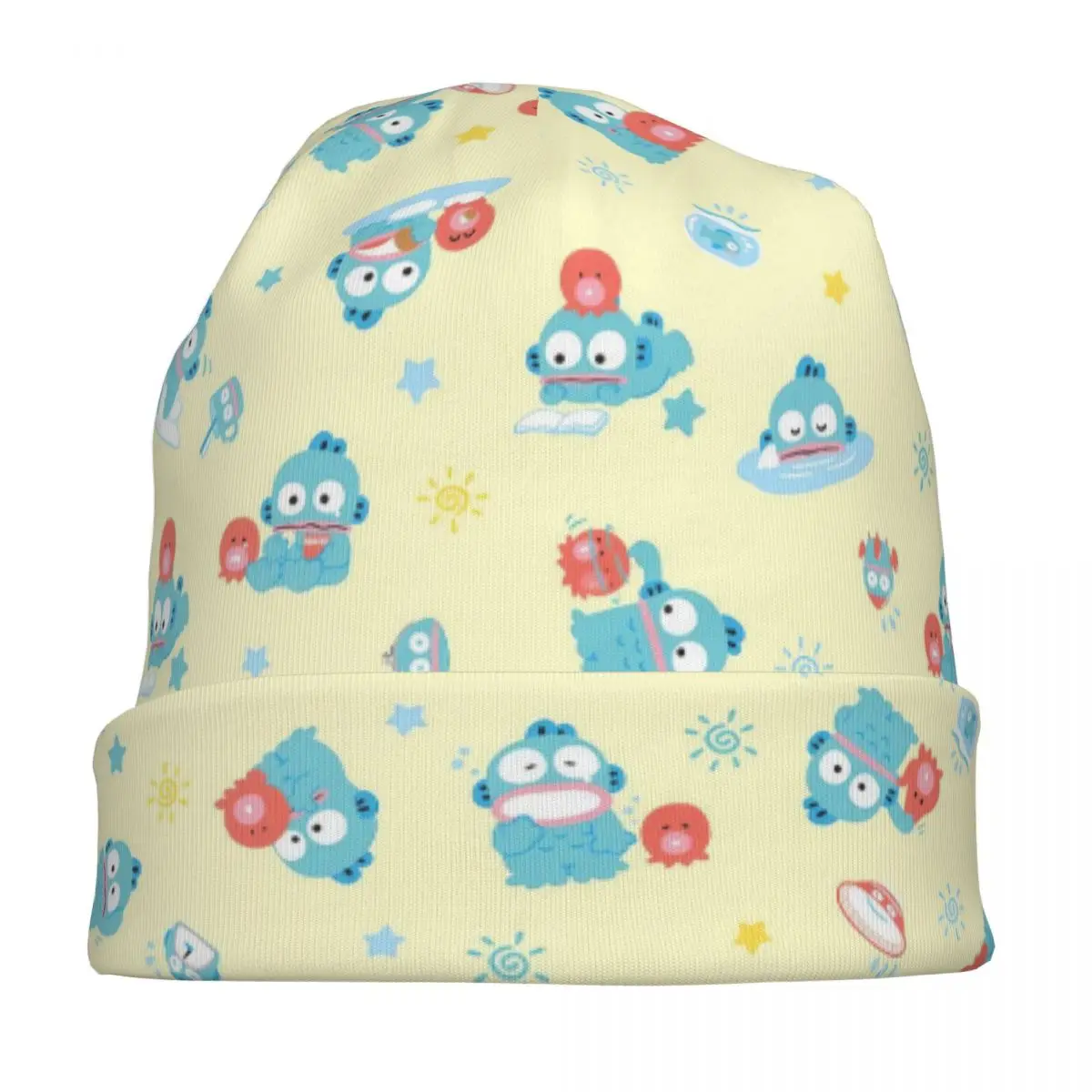 หมวกบีนนี่ลายฮังโยดอน สำหรับฤดูใบไม้ร่วง ฤดูหนาว ใส่กลางแจ้ง ลายการ์ตูนน่ารัก สำหรับผู้ชาย ผู้หญิง ฤดูใบไม้ผลิ หมวกกันหนาว ยืดหยุ่น