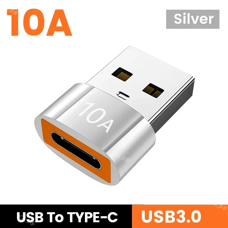 10A USB 3.0 نوع C محول البيانات OTG USB C ذكر إلى USB أنثى محول لأجهزة الكمبيوتر المحمول ماك بوك Xiaomi سامسونج سريع OTG موصل