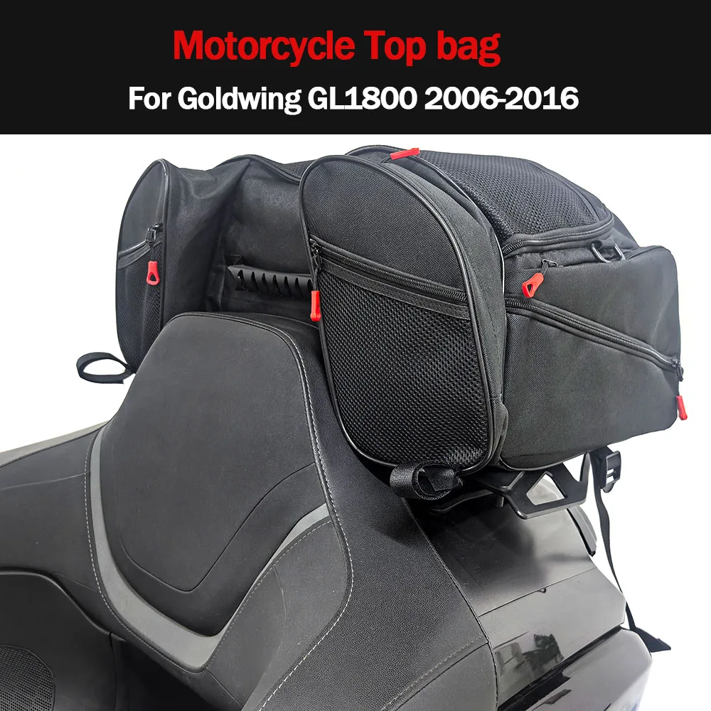 

For Honda Goldwing GL1800 GL 1800 2006-2016 Motorcycle Top box bag Trunk luggage case storage Saddlebag bag