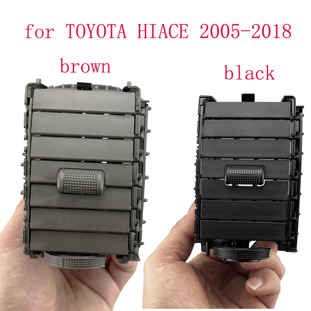 Car Air conditioning Outlet vents Dashboard A/C Outlet Gery For Toyota Hiace 2005 2006 2007 2008 2009 2010 2011 2012 2013-2018