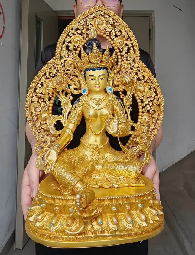 Green Tara Buddha Statue 20