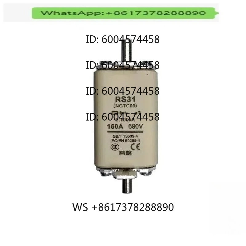 melting fast fuse NGTC00 RS31 100A 125A 160A 200A