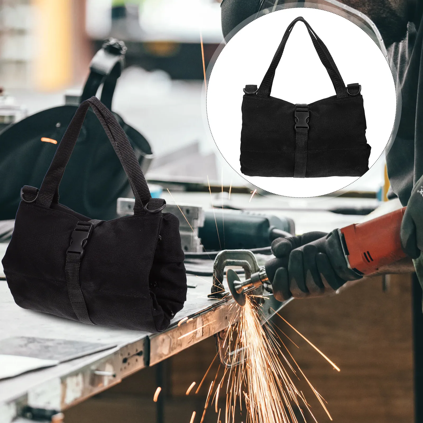 

Auto Seat Storage Pouch Scientific Design Zipper Classification Style Independent Storage Solution Hanging Tool Bag