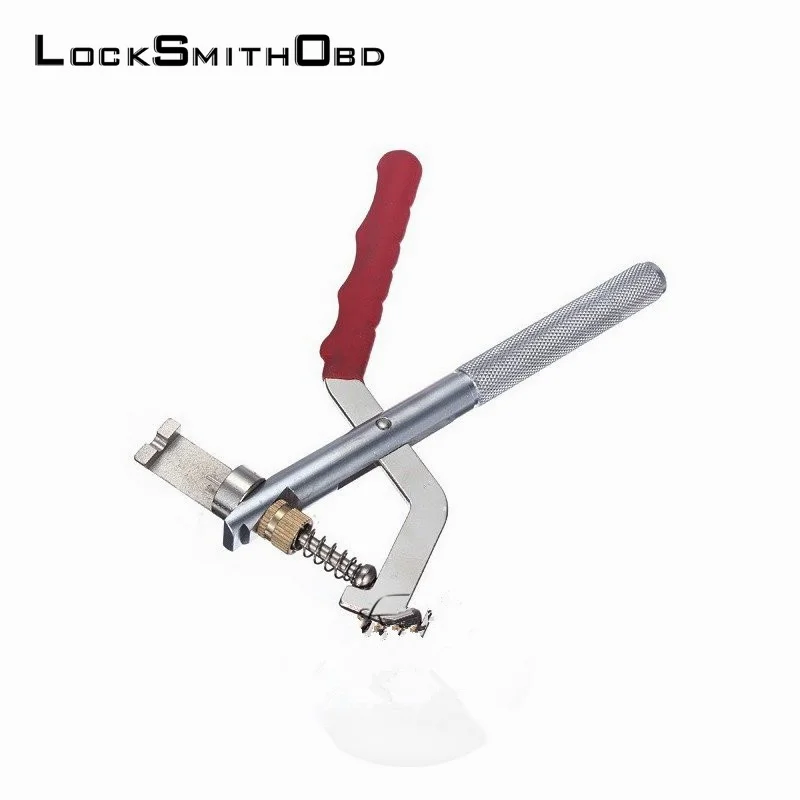 

LOCKSMITHOBD 2023 Auto Remote Car Key Blade Pin Disassembling Clamp Locksmith Pilers Lock Tools