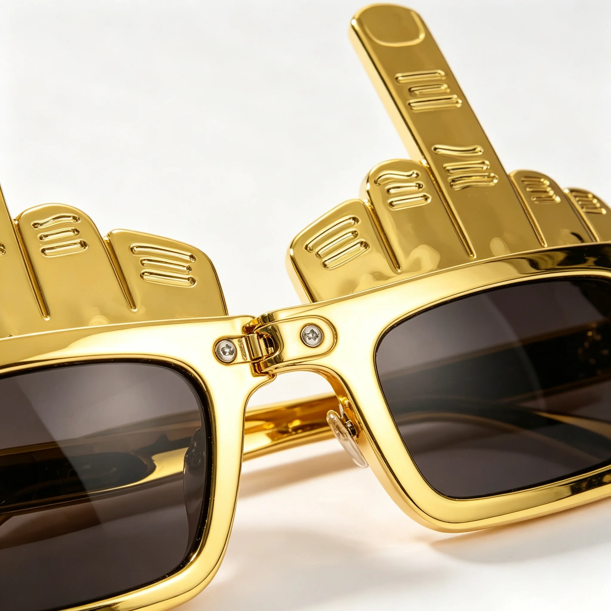 Kreative Vertikale Mittelfinger-Brille, Dekorative Requisiten, Lustige Sonnenbrille, Tanzparty-Requisiten, für Aufführungen, Selfies, Brille – Detail 3