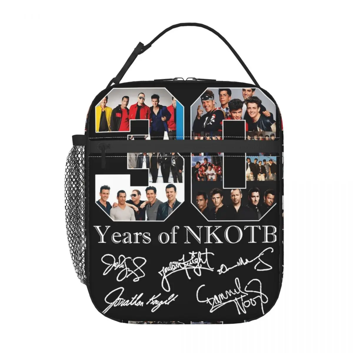 New Kids On The Block Band 30 Years Thermal Insulated Lunch Bags for School NKOTB Magic Summer 2024 Tour Food Container Bags