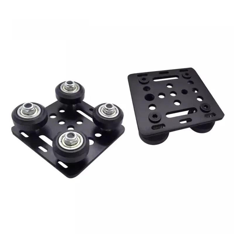 

3D Printer Parts 2020 V-Openbuildd Wheels V Gantry Plat Set Special Slide Plate Pulley For 2020 /2040 V-slot Aluminum Profiles