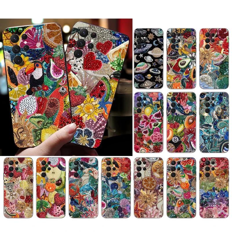 

Beaded fruit planets Ocean Animal Case For Samsung A55 A16 A56 A36 A23 A35 A15 A53 A54 A33 A34 A25 A05S A52 A52S A14 A13 A71