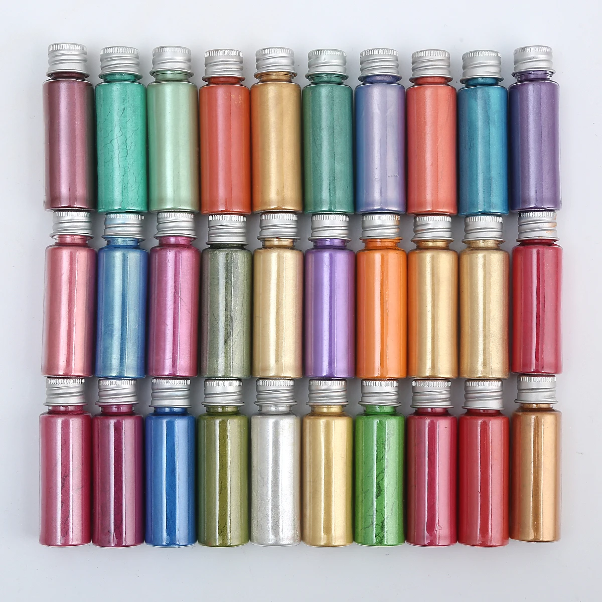 Colorful pearl mica powder pigment for nails glitter art,soap making epoxy resin eyeshadow lipstick car paint