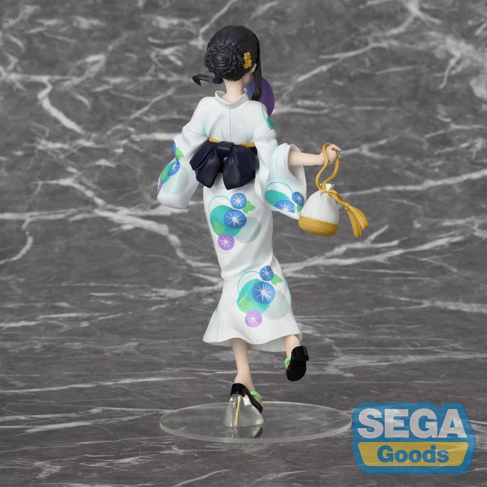 100% originale in magazzino SEGA Luminasta Lycoris Recoil Inoue Takina Yukata De Omatsuri Anime Figure Action Figure Decorazione del modello
