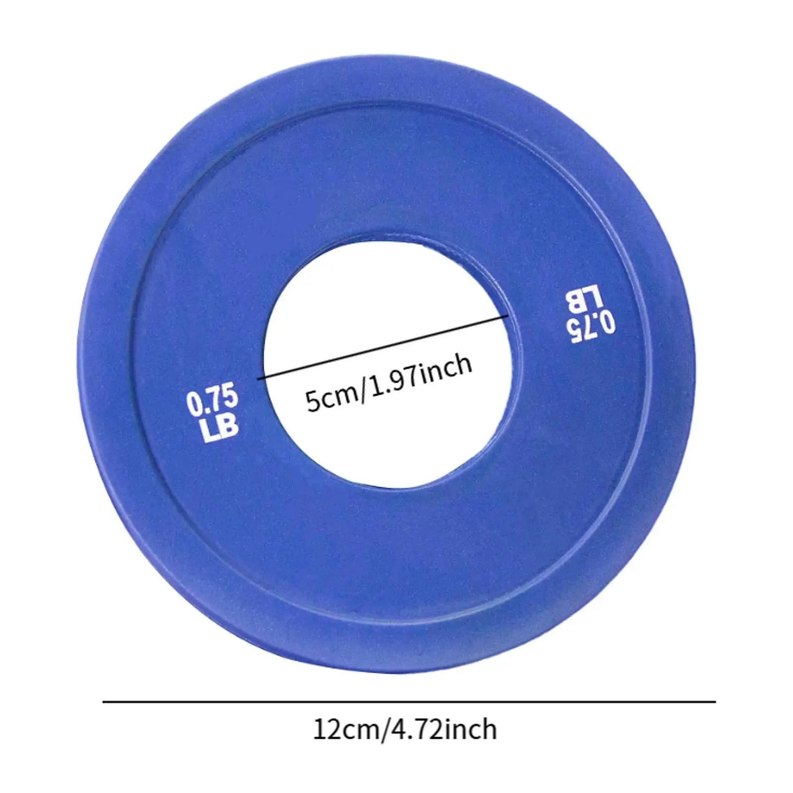 Fractional Weight Plate Rubber Barbell Plate Micro Loading Weights for Home Workout Fitness
