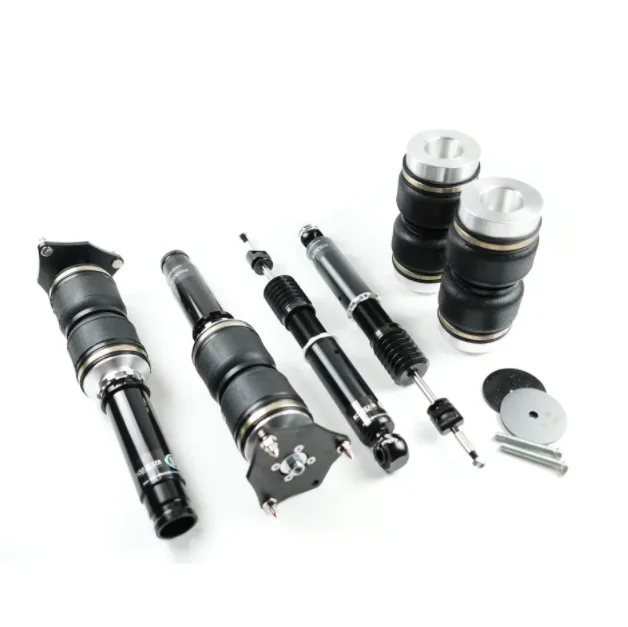 Down Air Management Full Kit B mw 3series E30 Air Suspension Bag Bellow Air Shock Absorber