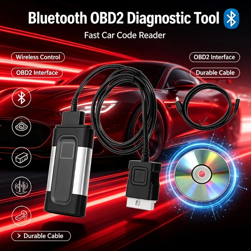 Workshop Auto Troubleshooting Device, Autocoms Ds150e TCS CDP Pro Double Plate, OBD2 Reader for Cars and Trucks