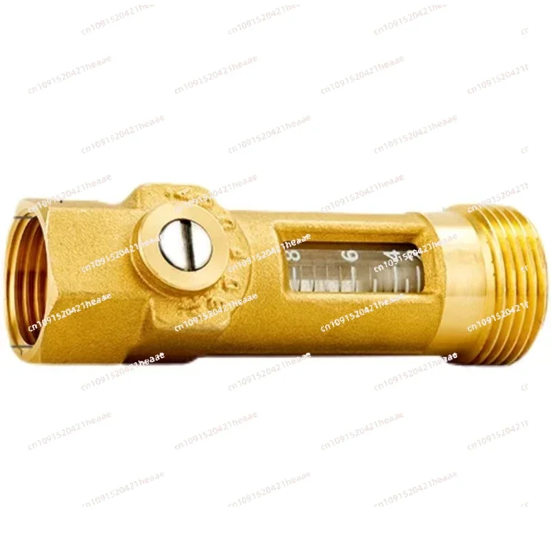 Suitable for All copper flowmeter 4 minutes inner wire float 6 minutes outer wire rotor flowmeter gas float liquid rotor flow