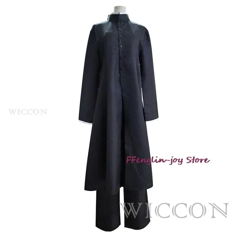 애니메이션 블랙 쿠로시츠지 언더테이커 코스튬 코스프레 집사 할로윈 파티 코스튬, 풀 체인 모자, 애니메이션 코스튬