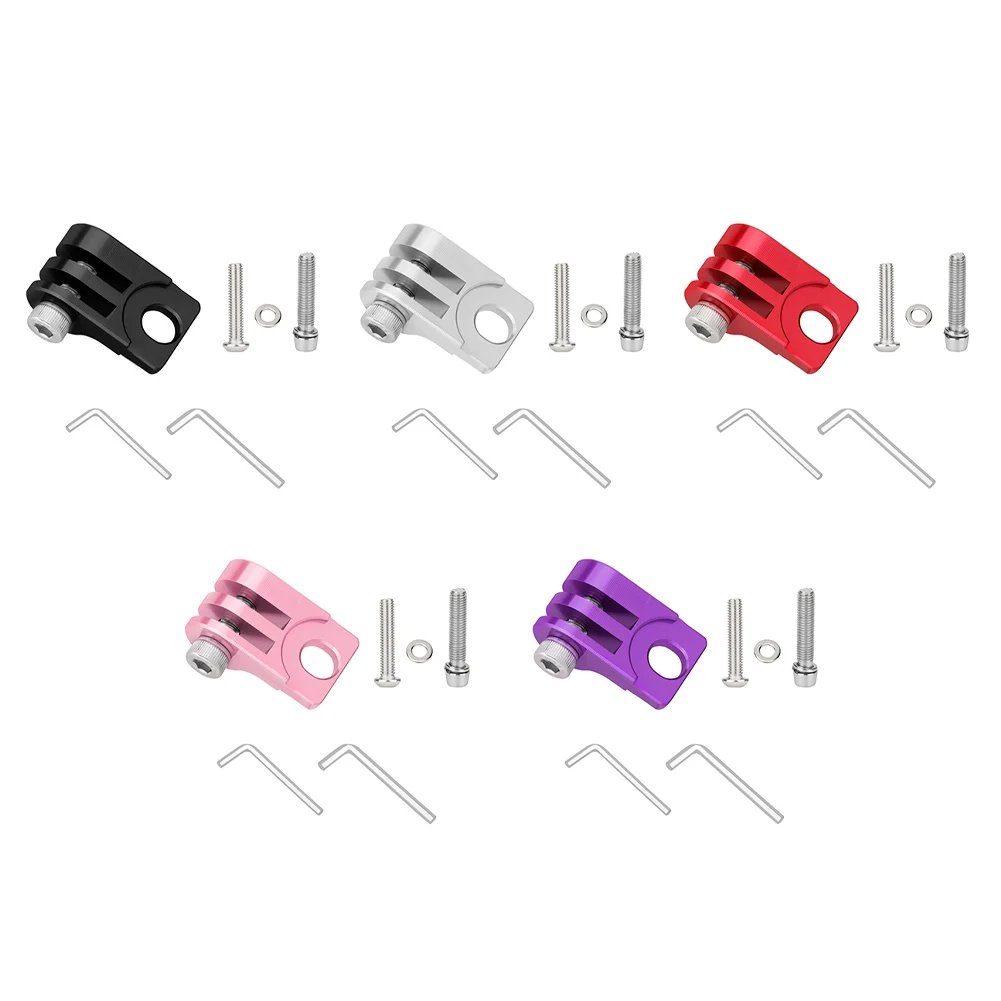 Soporte plegable para faro de bicicleta, soporte de montaje de lámpara para vástago de bicicleta Brompton, accesorios para bicicleta