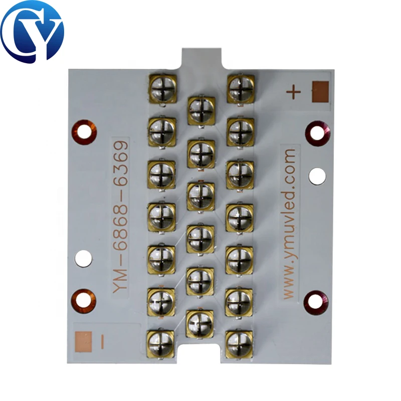 6565 395nm LED 210W módulo 365nm 405nm curado UV de buena calidad para máquina de impresión de pantalla Offset impresora 3d profesional