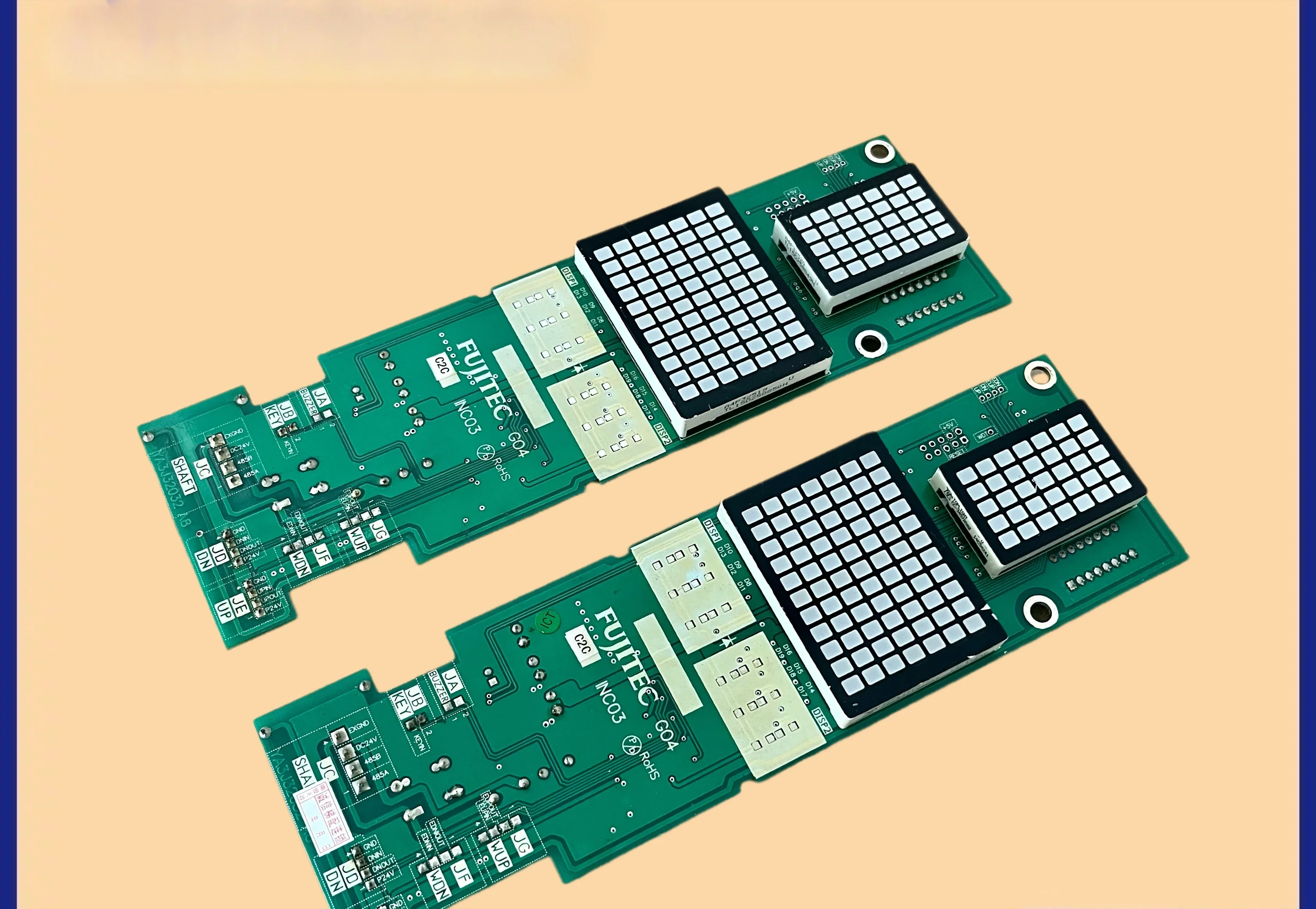 

Fujitec call-out board elevator INC03 YA3N32033 call-out display board, call-out board G04