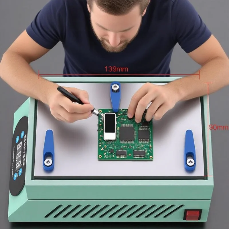 

SK Large Heating Platform Rapid Warming up to 260°C Multiple Insulation Design for Electronic Component Preheating and Layering