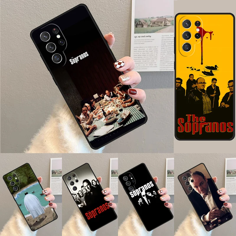The Sopranos TV TPU Handyhülle für Samsung Galaxy Note 10 Pro S26 S25 S24 S23 S22 Ultra Plus S21 FE S20 Stoßfeste Schutzhülle