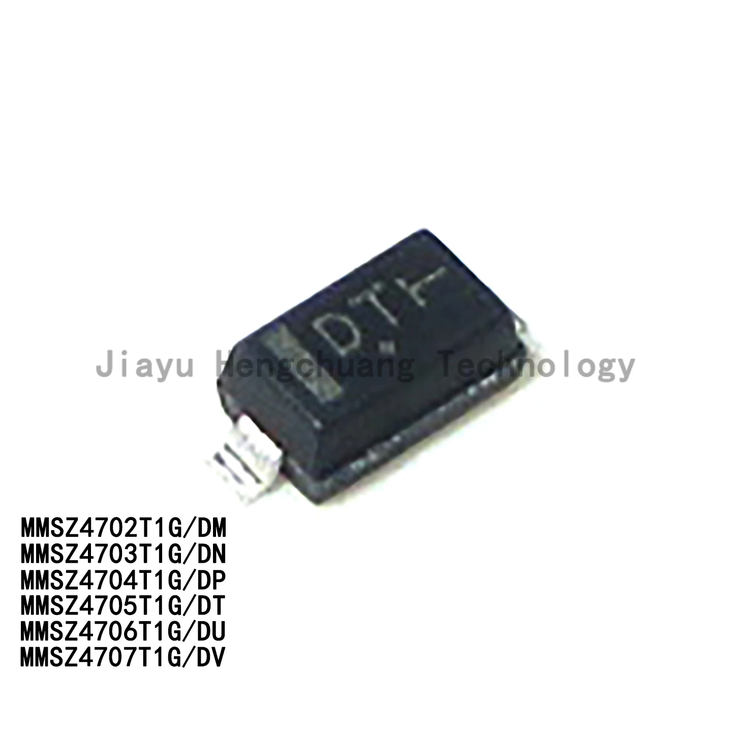 50PCS MMSZ4702 MMSZ4703 MMSZ4704 MMSZ4705T1 MMSZ4706 MMSZ4707T1G Screen-printed DM DN DT DP DV DU SOD123 Zener diode