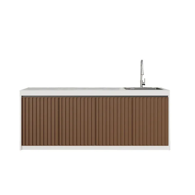 

Уличная раковина для мытья с шиферным рабочим столом, уличная вилла, садовый водяной бар, раковина для мытья патио, бытовая раковина для овощей