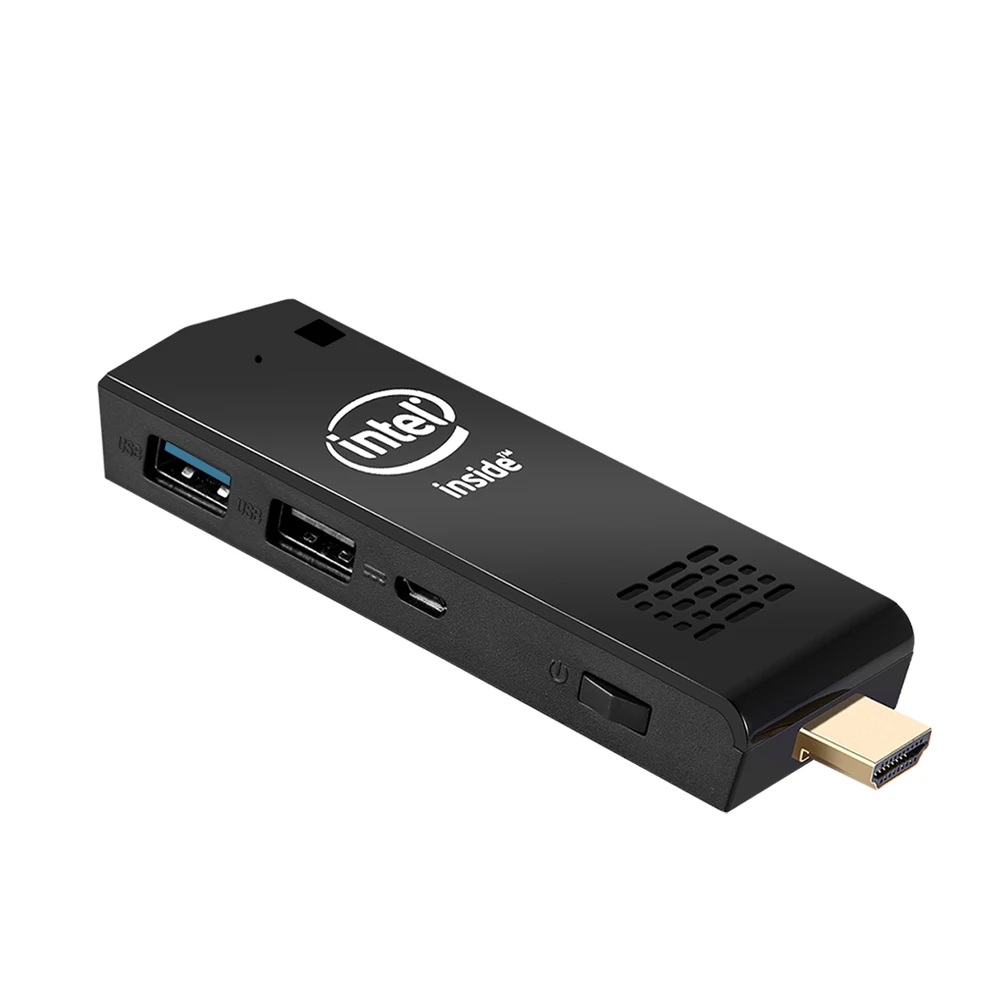 2026 W5 PRO Mini PC Windows 10 OS Intel Atom X5-Z8350 Quad-Core PC BT 4.2 2.4G/5G WiFi 4GB/8GB DDR3 64GB/128GB eMMC SSD USB3.0