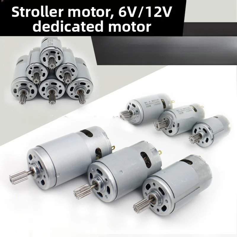 RS380 RS390 RS550 Motor for Kids Ride On Car, 6V 12V Children Electric Toy Car Replacement Motor,SL26151