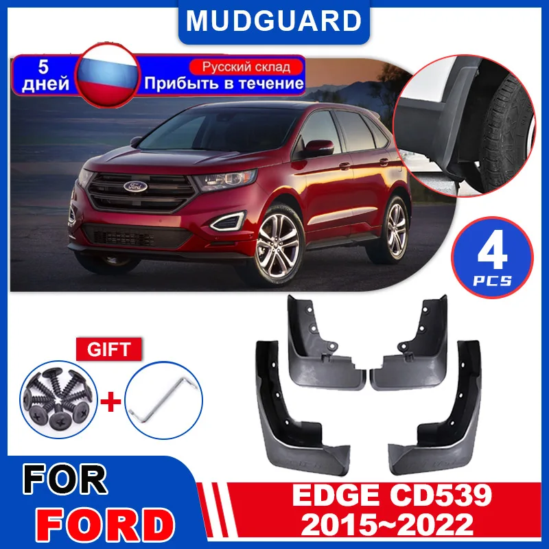 

Fenders for Ford Edge CD539 2015~2022 Car Mudguards Front Rear Wheels Protector Mud Flap Splash Guard Covers Exterior Accessorie