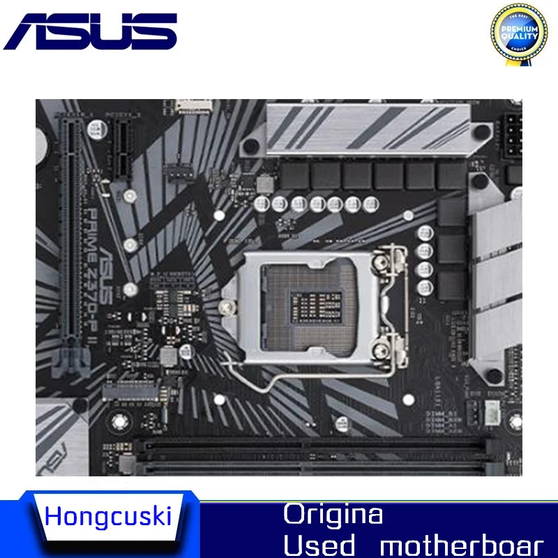 Verwendet für ASUS PRIME Z370-P II Original M.2 NVME 8th 9th LGA1151 Motherboard Sockel LGA1151 DDR4 Z370 Desktop-Motherboard