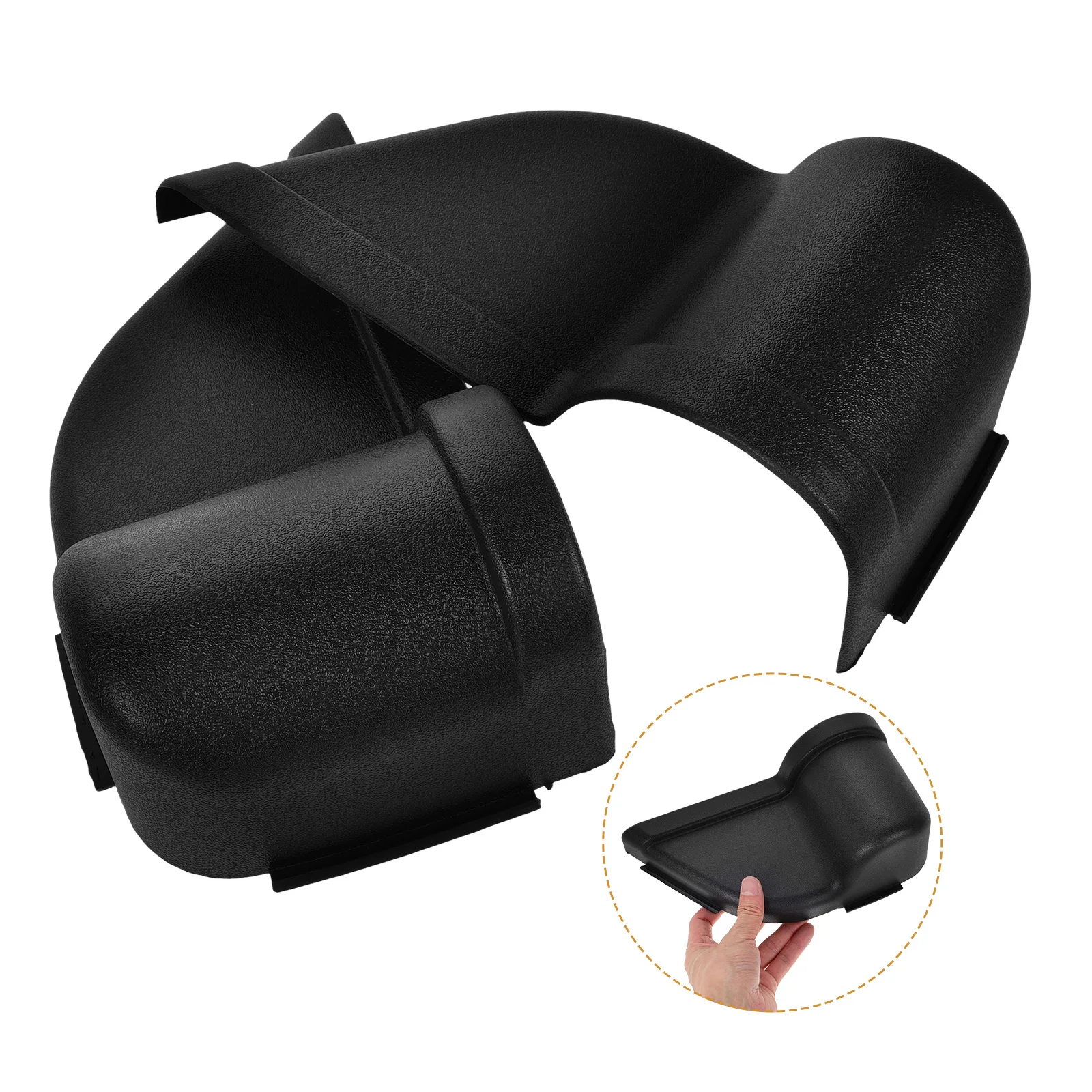 

2pcs Car Door Storage Box For Jku Rear Side Insert Cup Holder Phone Mount Durable Multifunctional Seat Gap