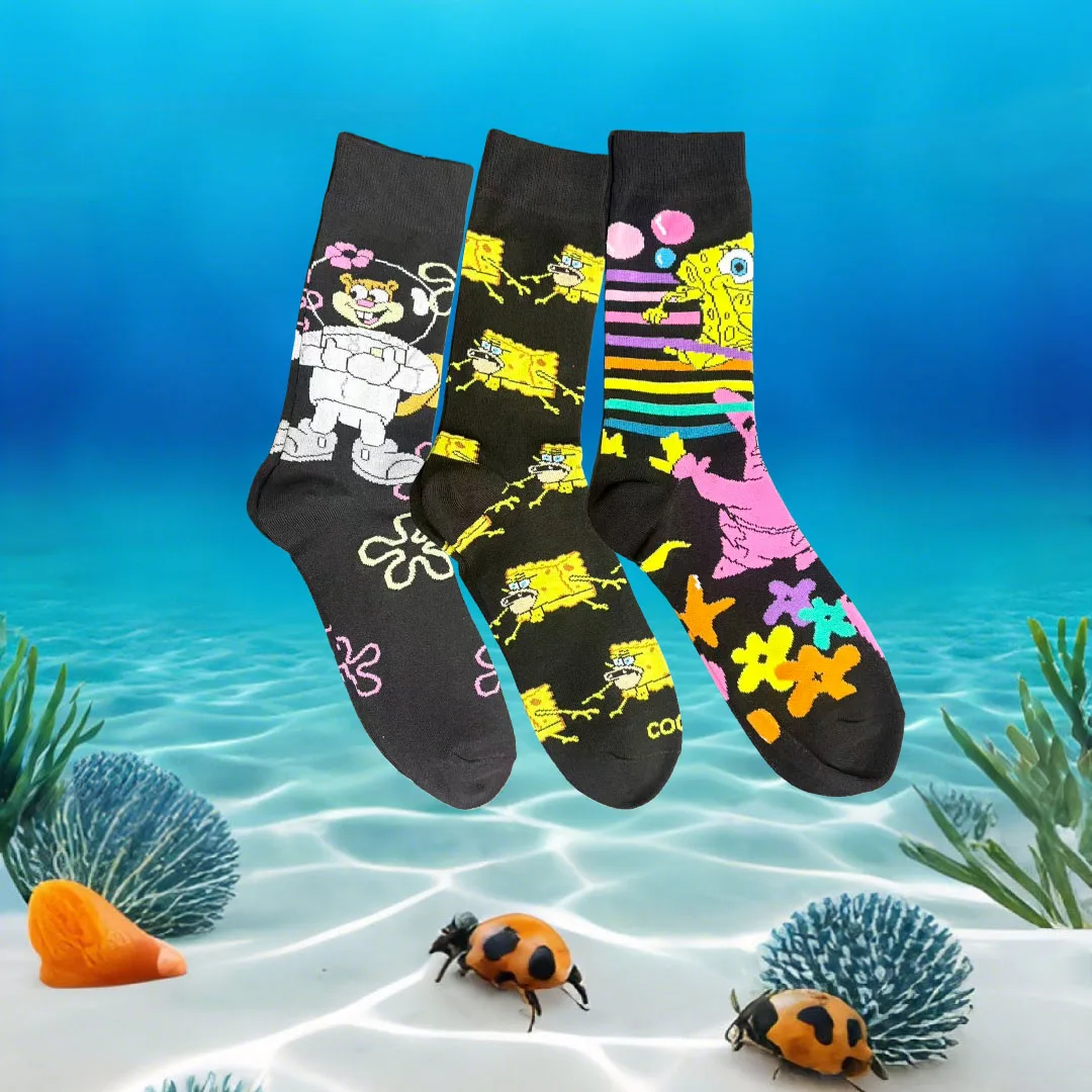 

1/3 Pairs of Cartoon Cute Knitted Thigh High Socks for Men and Women