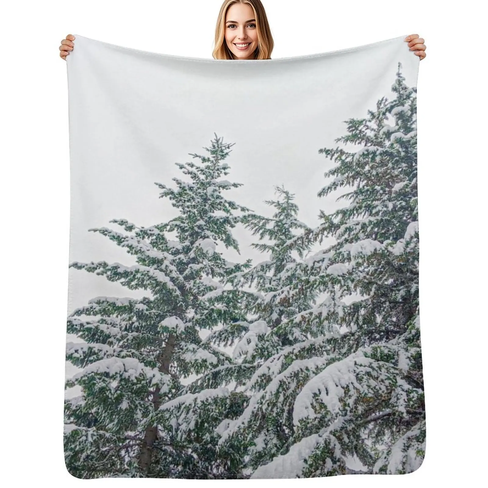

Winter in the Forest Throw Blanket decorative Sofa Loose Blankets For Bed Blankets