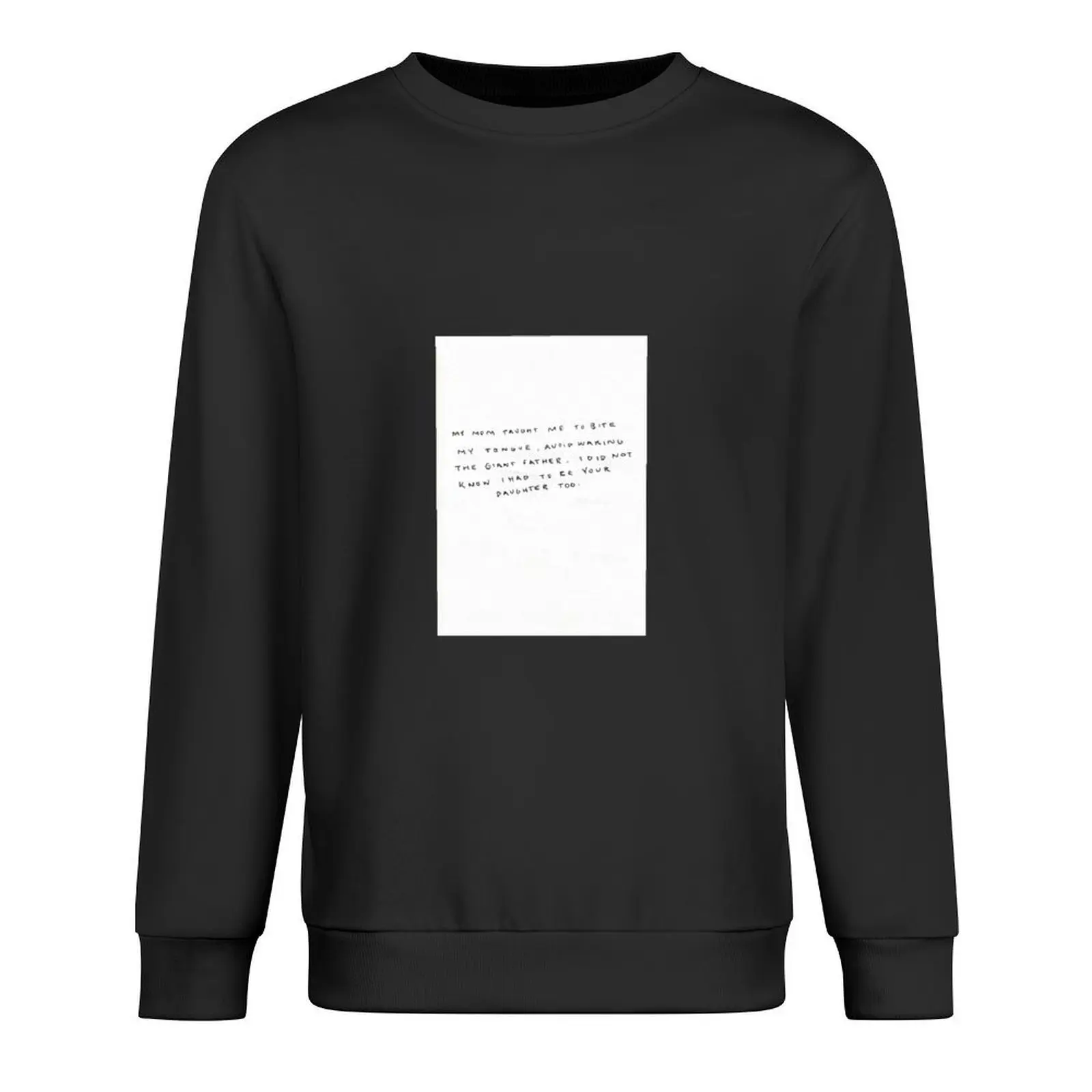 

“YOUR DAUGHTER”/ PAGE 84 Pullover male clothes men's winter sweater korean autumn clothes anime clothing autumn sweatshirt