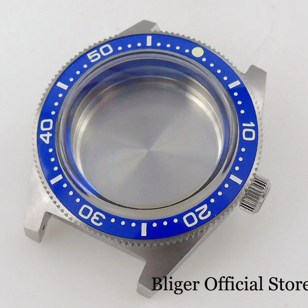 300M Waterproof Diving Automatic Watch Case New 62MAS Fit NH35A NH36A PT5000  Domed AR Sapphire Glass 120 Click Rotating Bezel