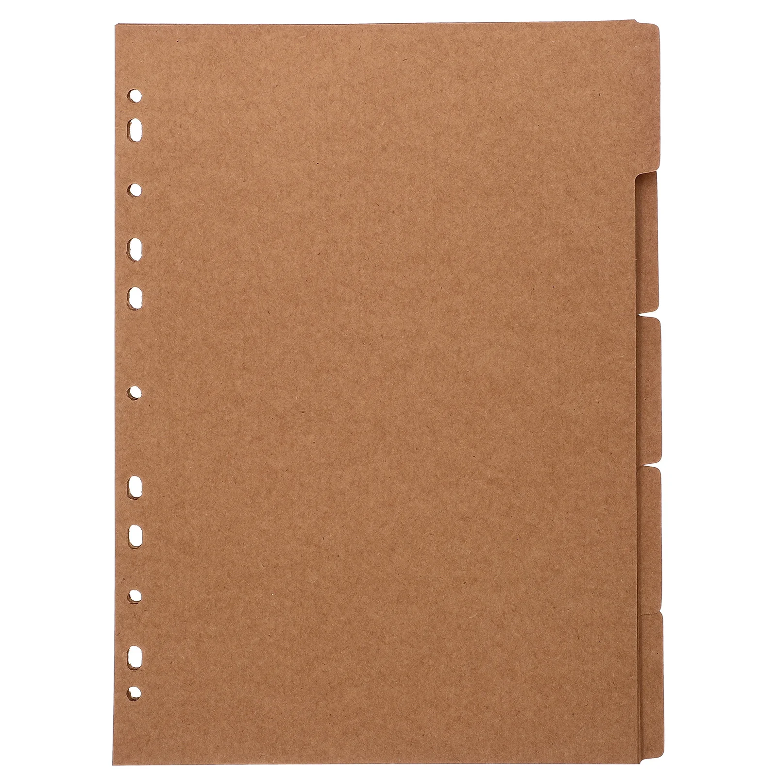 

A4 Binder Dividers Detachable Colored Page Markers For Notebook Notepad Index Classification Tabs Loose-Leaf Organizer